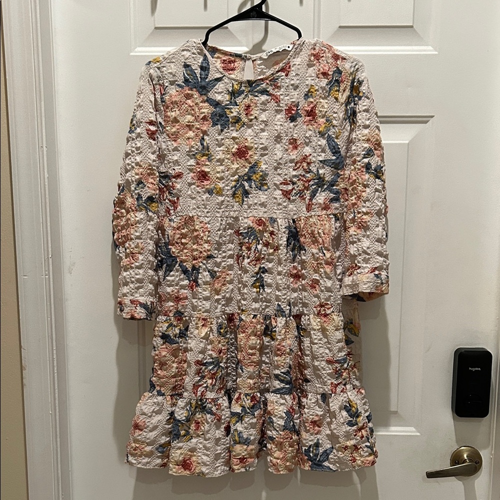 Zara Multicolor Floral Kids Dress